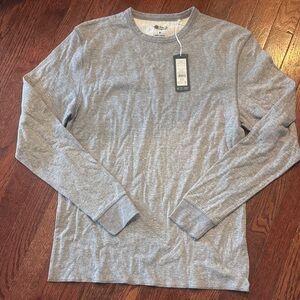 Alpine Design Light Gray Long Sleeve Men's Tee